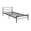PRIMO TWIN FROSTED BED FRAME