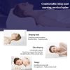 Power of Nature Slow Rebound Memory Foam Pillow Large White--YS