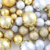 Christmas Balls 100 pcs Silver/Gold