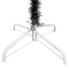 Slim Christmas Tree Black 59.1"