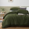 Boho Comforter Set, Boho Bedding set with Tassel Fringe Design, 1 Aesthetic Comforter and 2 Pillowshams