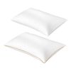 Luxury Bed Pillow Soft Goose Down Feather Pillow for Sleeping Home Hotel Use Queen Size